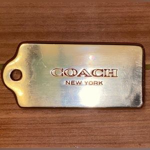 Coach : Coach tag only! DISCLAIMER - PLEASE READ BEFORE PURCHASING!